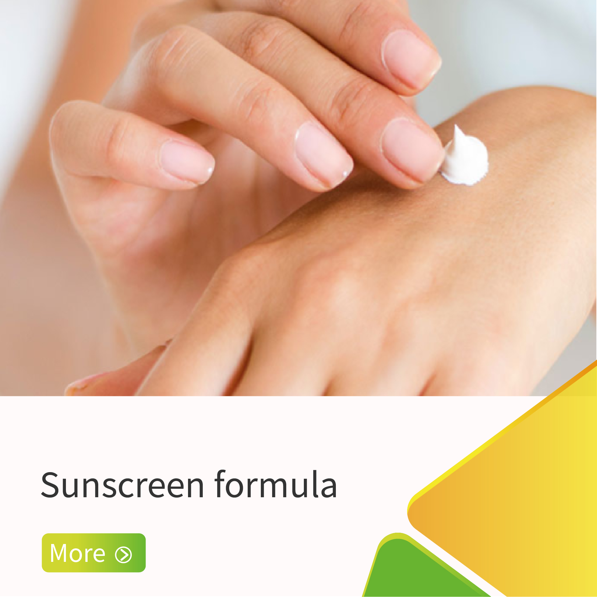 Sunscreen formula – Aegis